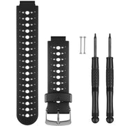 GARMIN REP BAND BLACK WHITE - The Grease Monkeys 